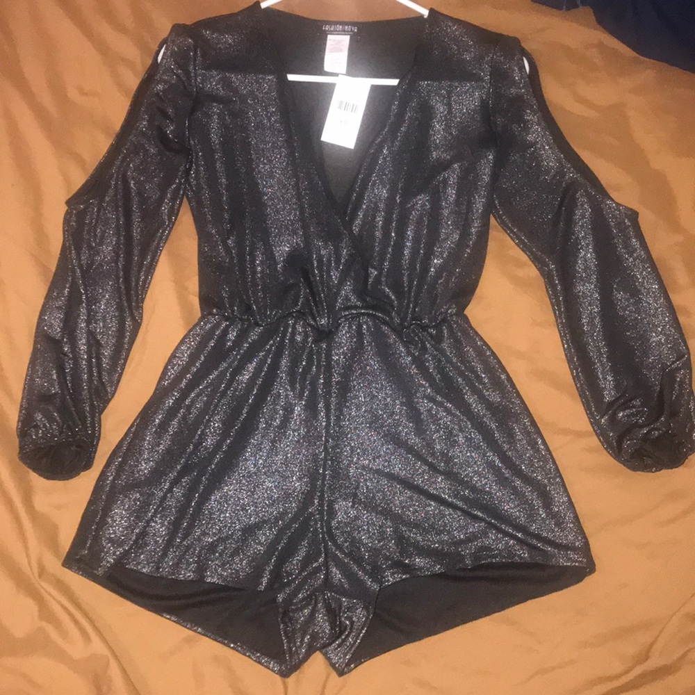 Metallic Fashionnova Romper